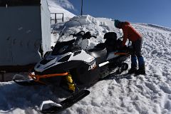 08D A Snowmobile Is Another Common Means Of Transporting People And Equipment On The Mountain On Mount Elbrus Climb.jpg